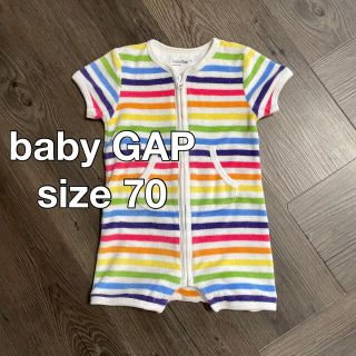 ベビーギャップ(babyGAP)の【値下げ】半袖ロンパース(ロンパース)