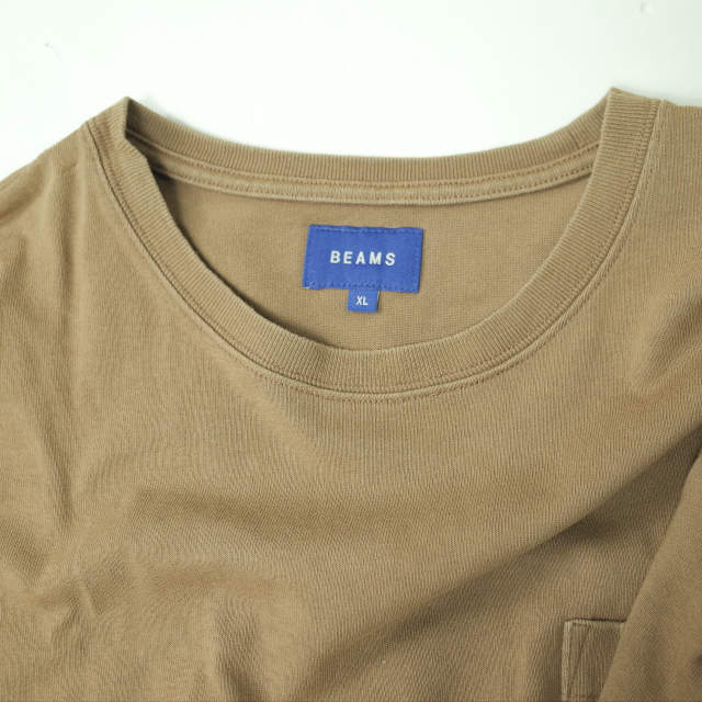 BEAMS(ビームス)のBEAMS ビームス ビッグシルエットポケットTシャツ XL メンズ メンズのトップス(Tシャツ/カットソー(半袖/袖なし))の商品写真