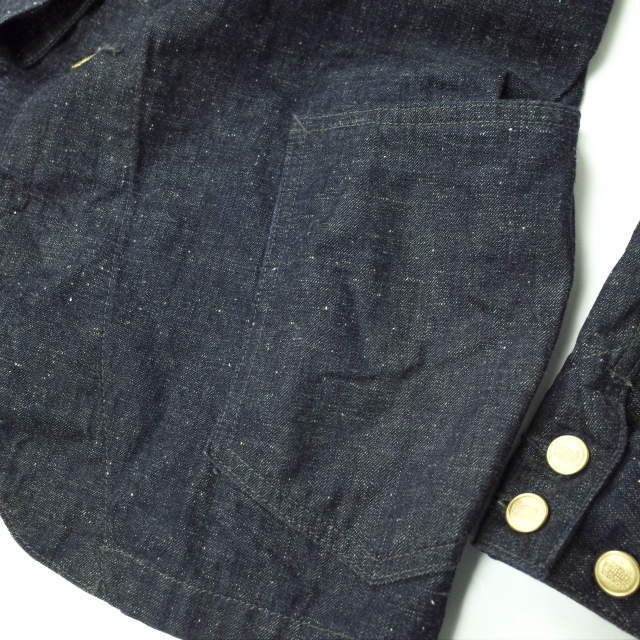 RRL(ダブルアールエル)のRRL DENIM RAILMAN'S COAT デニムレイルマンズジャケット メンズのジャケット/アウター(Gジャン/デニムジャケット)の商品写真