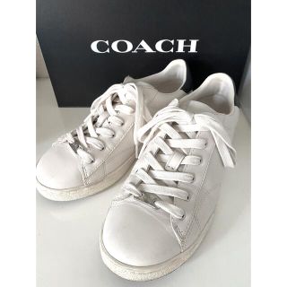 コーチ(COACH)の値下げしました‼️ 美品！　コーチ　スニーカー　サイズ23〜23.5(スニーカー)