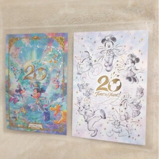 ディズニー(Disney)のDisneyポストカード　ディズニーシー20周年タイムトゥシャイン(キャラクターグッズ)
