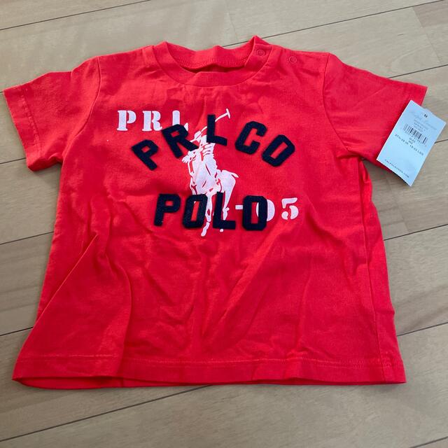 POLO RALPH LAUREN(ポロラルフローレン)の【新品】ラルフローレン　半袖Tシャツ　9M キッズ/ベビー/マタニティのベビー服(~85cm)(Ｔシャツ)の商品写真