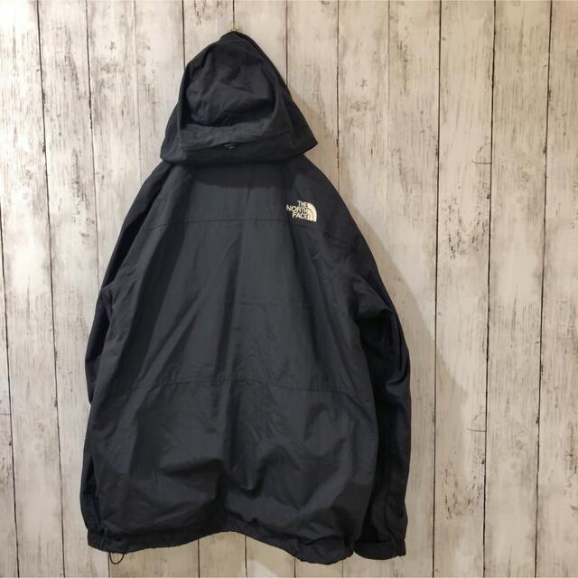 ノースフェイス マウンテンパーカー 黒 メンズS レディースL相当