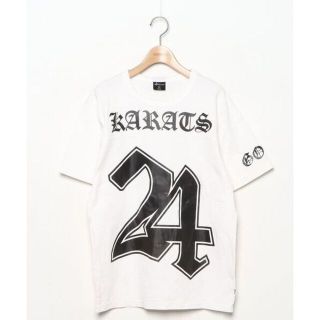 トゥエンティーフォーカラッツ(24karats)の24karats トゥウェンティーフォーカラッツ プリント ロゴ Ｔシャツ☆新品(Tシャツ/カットソー(半袖/袖なし))