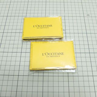 ロクシタン(L'OCCITANE)のL'OCCITANE ロクシタン 折り畳みミラー&あぶら取り紙 2点セット(あぶらとり紙)