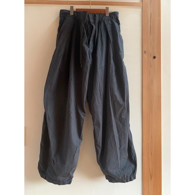 isness for GP Garment Dyed Tuck Trousers