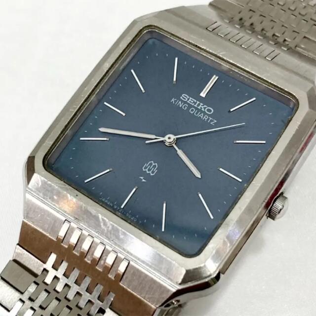 SEIKO - SEIKO 9721-5020 キングクォーツ黒文字盤 時計 18645438の通販 by apprin ｜セイコーならラクマ