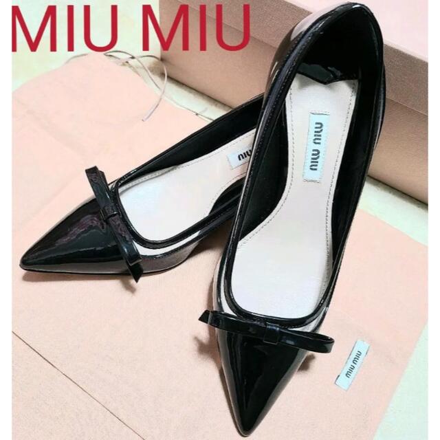 美品MIU MIU パンプス ハイヒール -