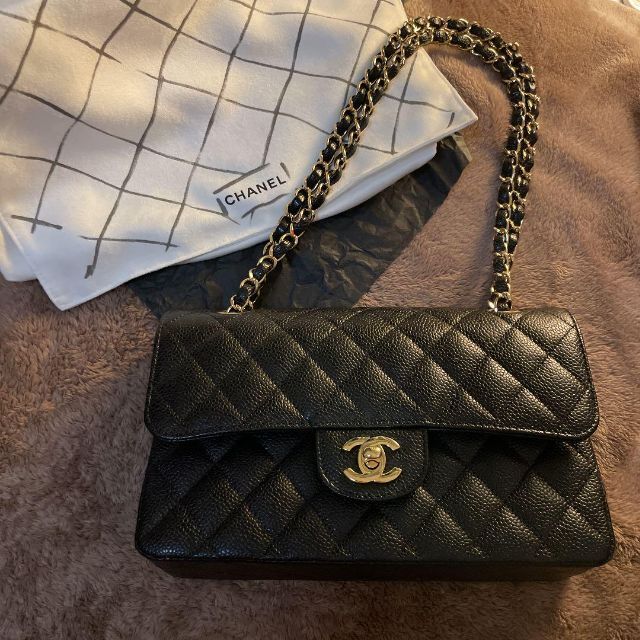 人気デザイナー CHANEL - シャネル クラシック ショルダーバッグ 入手