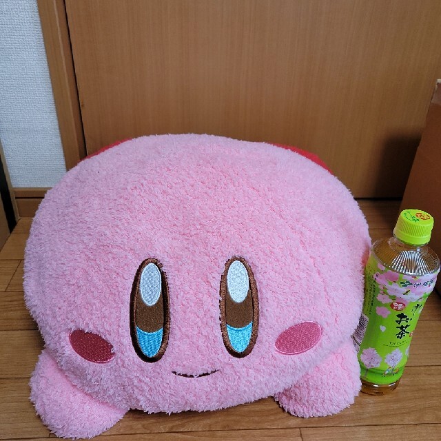 値下げ!星のカービィ ふわふわもっとBIG ぬいぐるみ(うつぶせ
