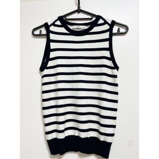 ザラ(ZARA)の【未使用】ZARA ノースリーブニット(カットソー(半袖/袖なし))