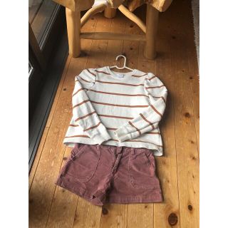 ザラキッズ(ZARA KIDS)のZARAキッズパフ袖トレーナー(Tシャツ/カットソー)