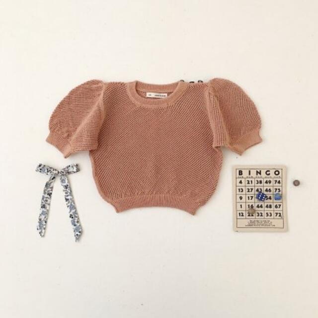 SOORPLOOM mimi knit (CLAY) 6y 新品