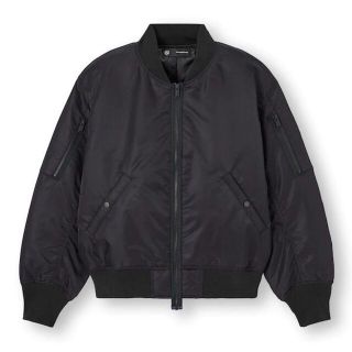 アンダーカバー(UNDERCOVER)の新品 未開封　 GU × UNDERCOVER　MA-1 SIZE：S　ブラック(フライトジャケット)