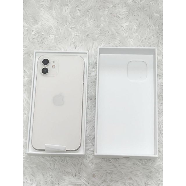 新品】iPhone12 本体 64GB ホワイト SIMフリー 新品】iPhone12 本体 64GB ホワイト SIMフリー