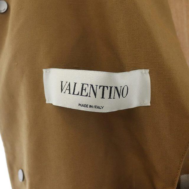 ヴァレンティノ ヴァレンチノ スプリングコート ロング 絹  L ベージュ