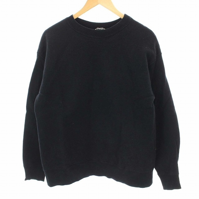 AURALEE BACK WOOL SWEAT BIG P/O TOP GRAY www.ecou.jp