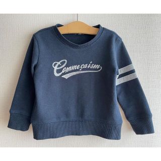 コムサイズム(COMME CA ISM)のCOMME CA ISMコムサイズム☆トレーナー　ネイビー　110cm(Tシャツ/カットソー)