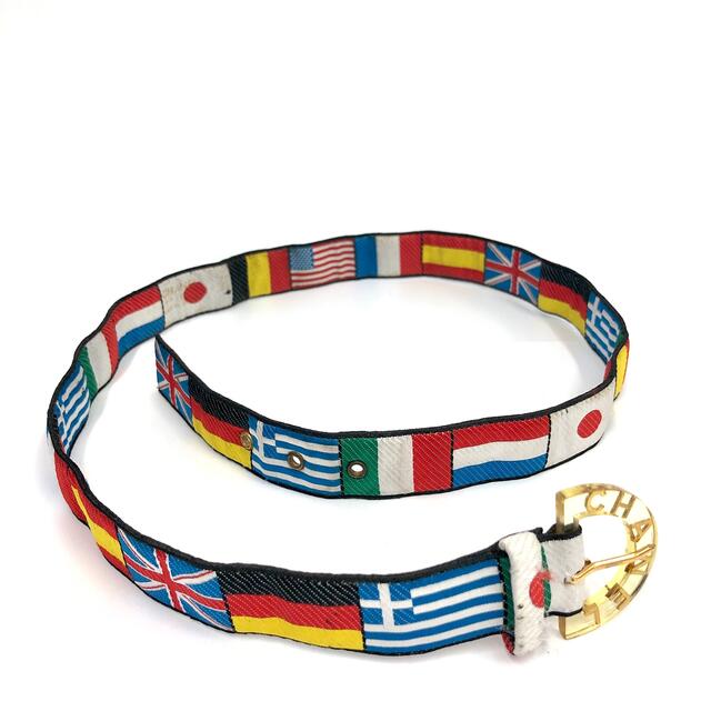 CHANEL シャネル ベルト 国旗 #70/28 最低価格の www.toyotec.com