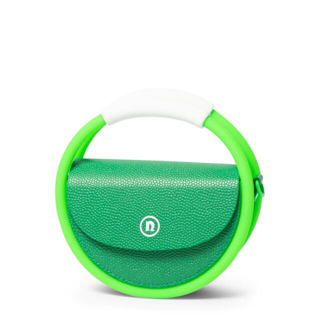 nana-nana完売品 グリーン緑 HOOP BASKETBALL MINIショルダーバッグ