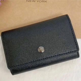 コーチ(COACH)のコーチ　新品　キーケース　ブラック　5リング　シンプル　メンズ(キーケース)