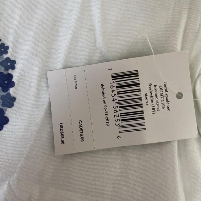 kate spade new york(ケイトスペードニューヨーク)のケイトスペイドニューヨーク　レディースTシャツ　XS レディースのトップス(Tシャツ(半袖/袖なし))の商品写真