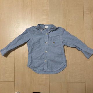 ベビーギャップ(babyGAP)のベビー・ギャップ デニム風シャツ(ブラウス)