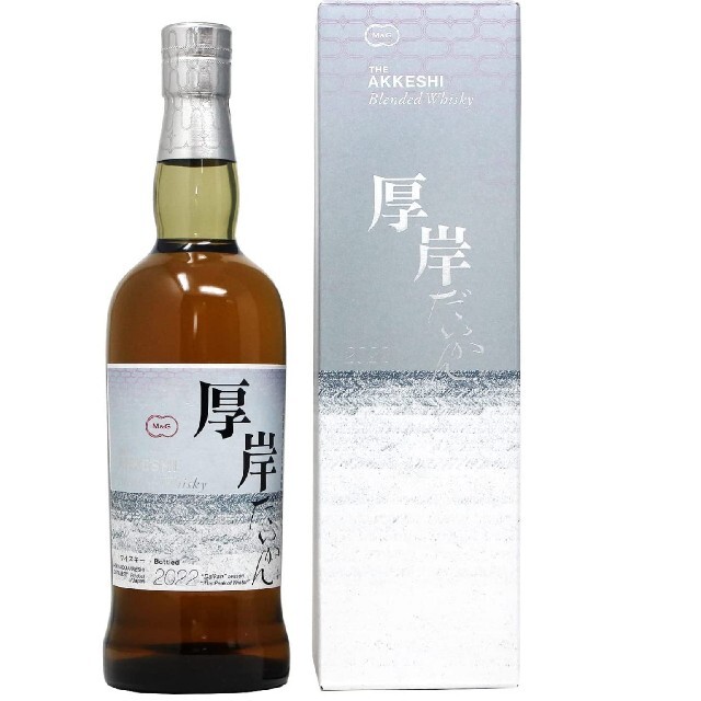 厚岸 ブレンデッドウイスキー「大寒」食品/飲料/酒