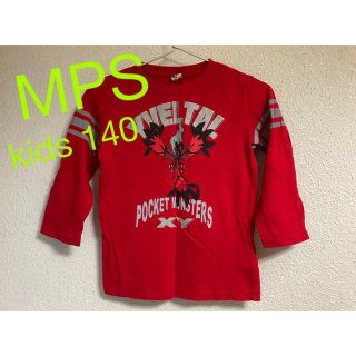 エムピーエス(MPS)のMPS ポケモン　イベルタル　140赤　子供(Tシャツ/カットソー)