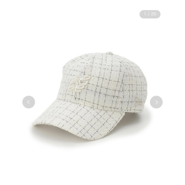 SNIDEL(スナイデル)の【新品タグ付】即完売品SNIDEL×ニューエラのコラボキャップ レディースの帽子(キャップ)の商品写真