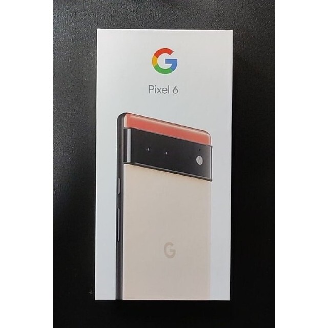 スマートフォン/携帯電話Google Pixel6 Kinda Coral 残債無し SIMフリー