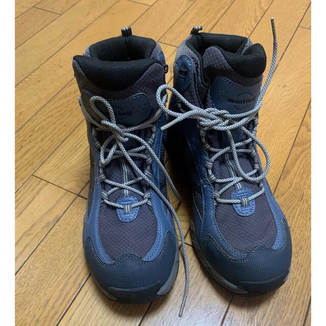 mont bell(モンベル)のmontbellモンベル登山ブーツハイキングシューズ　GORE TEX メンズの靴/シューズ(ブーツ)の商品写真