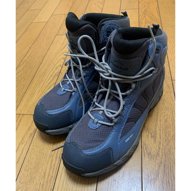 mont bell(モンベル)のmontbellモンベル登山ブーツハイキングシューズ　GORE TEX メンズの靴/シューズ(ブーツ)の商品写真