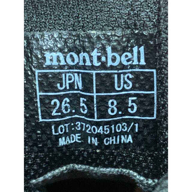 mont bell(モンベル)のmontbellモンベル登山ブーツハイキングシューズ　GORE TEX メンズの靴/シューズ(ブーツ)の商品写真