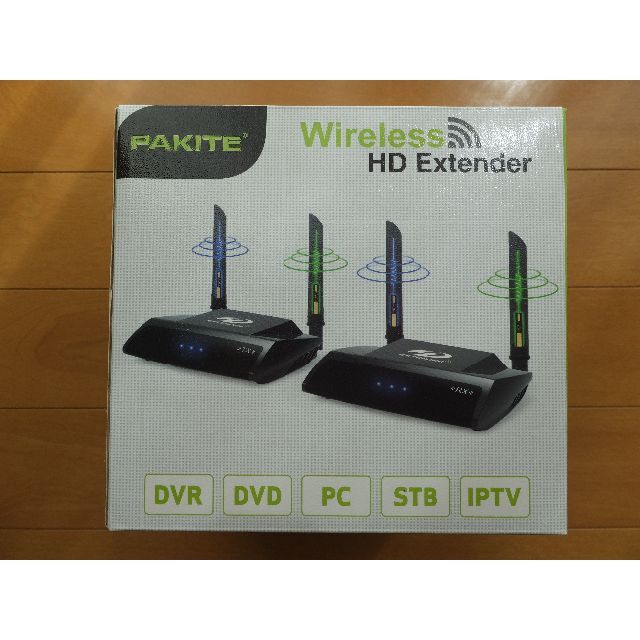 ★ワイヤレスHDMI送受信機セット　PAKITE PAT-590★のサムネイル