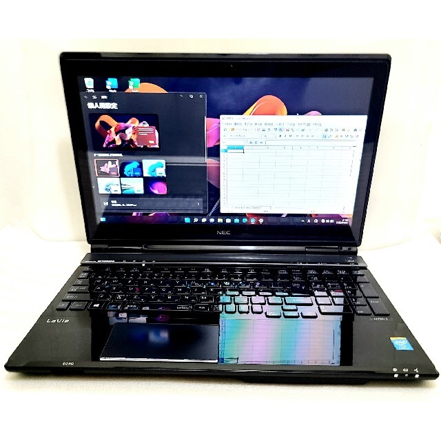 高スペック NEC LaVie/高速インテル i7/新品SSD/ノートパソコン