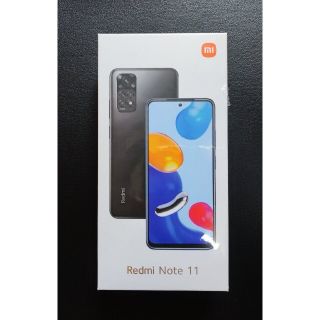 アンドロイド(ANDROID)のXiaomi Redmi Note 11 blue SIMフリー(スマートフォン本体)