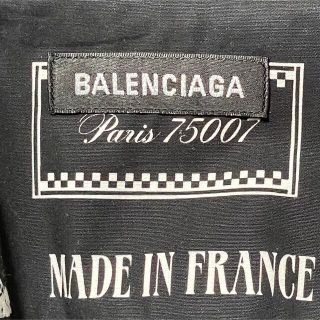 BALENCIAGA Paris Resto 半袖 シャツ 38