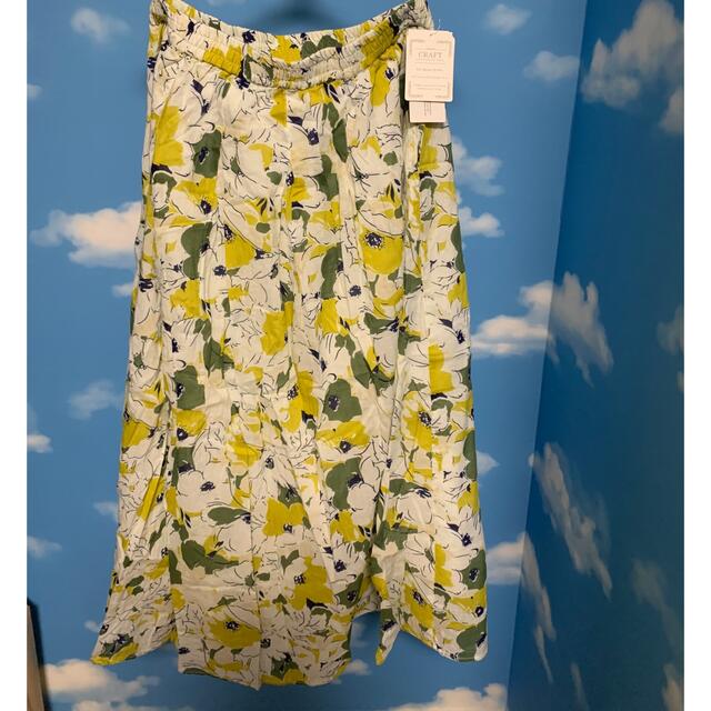 CRAFT STANDARD BOUTIQUE(クラフトスタンダードブティック)のクラフトスタンダードの花柄ロングスカート 期間限定値下げ レディースのスカート(ロングスカート)の商品写真