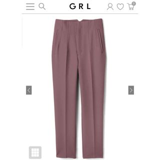 グレイル(GRL)の新品未使用　テーパードパンツ　GRL(カジュアルパンツ)