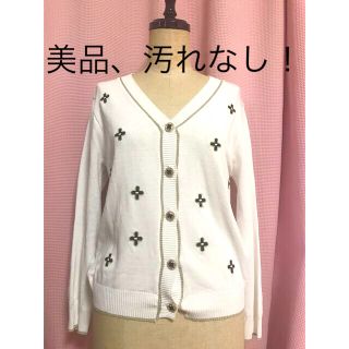 グレイル(GRL)のGRL 可愛い刺繍カーディガン♡(カーディガン)