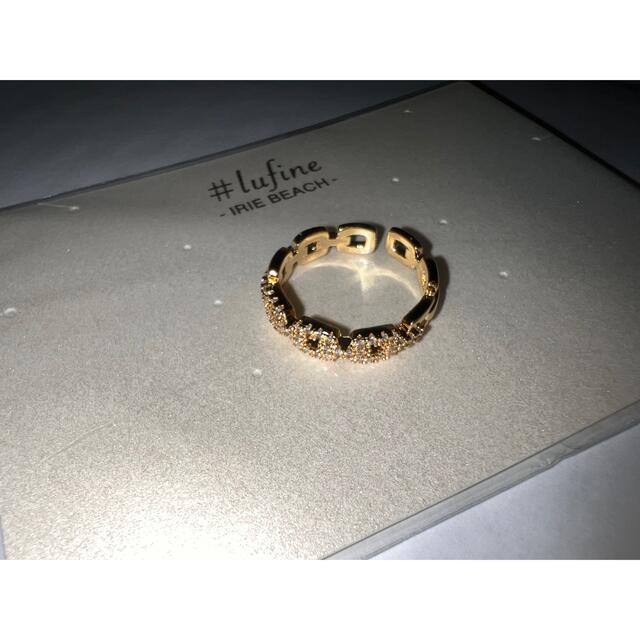 【#lufine】chain cz ring レディースのアクセサリー(リング(指輪))の商品写真