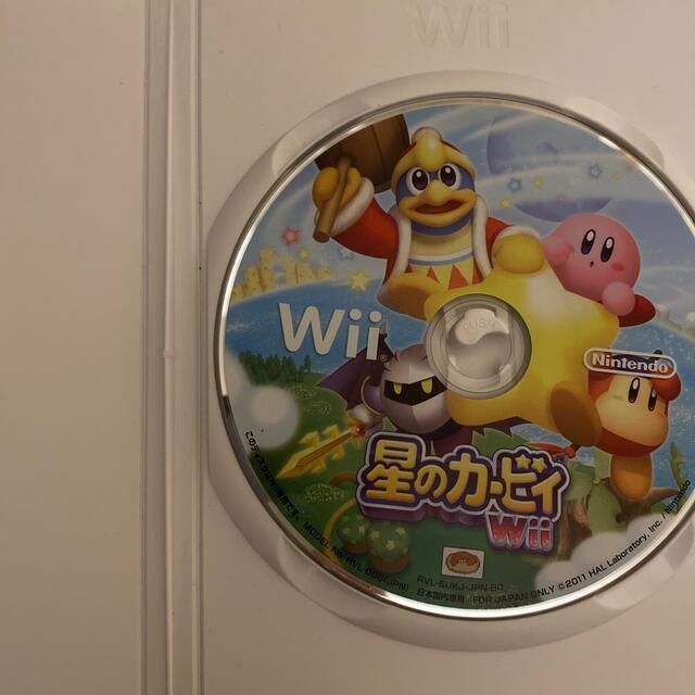 Wii(ウィー)のWii ソフト カービィ エンタメ/ホビーのゲームソフト/ゲーム機本体(家庭用ゲームソフト)の商品写真
