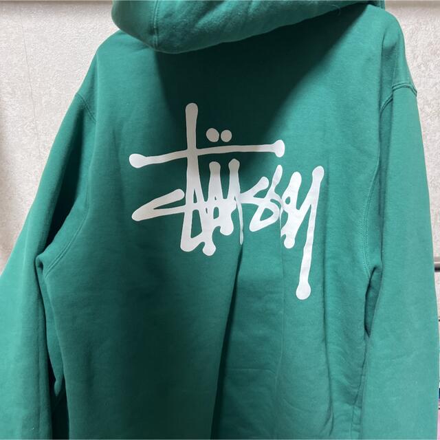 STUSSY - 【即完売デザイン】ステューシー ビッグロゴ入りフルジップ ...