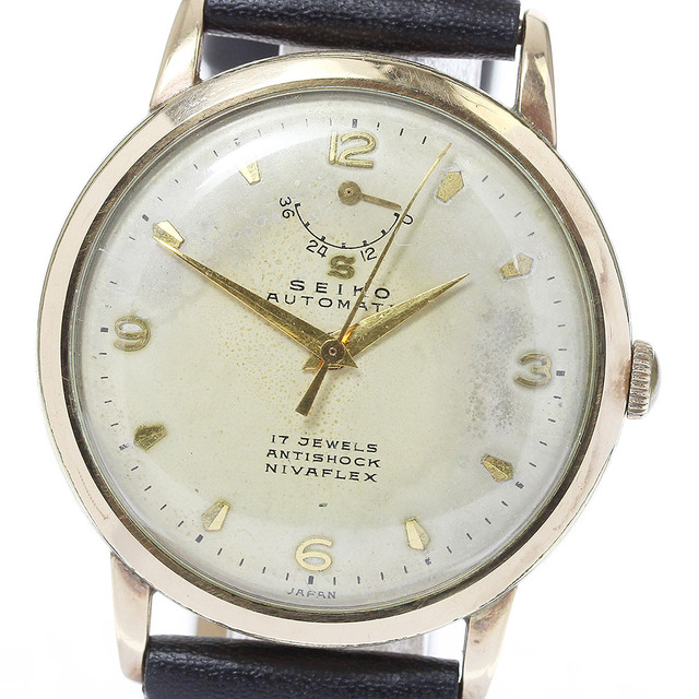 SEIKO(セイコー)の【SEIKO】セイコー インジケーター パワーリザーブ ヴィンテージ Ref.14015 自動巻き メンズ【ev20】 メンズの時計(腕時計(アナログ))の商品写真