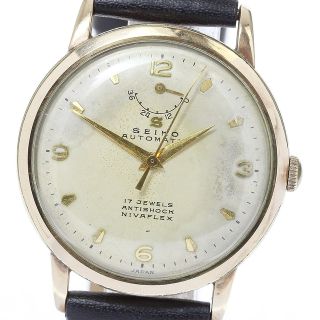 セイコー(SEIKO)の【SEIKO】セイコー インジケーター パワーリザーブ ヴィンテージ Ref.14015 自動巻き メンズ【ev20】(腕時計(アナログ))