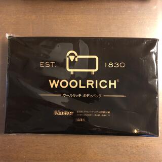 ウールリッチ(WOOLRICH)のMonoMaster 2020年1月号付録　ウールリッチ　ボディバッグ(ボディーバッグ)