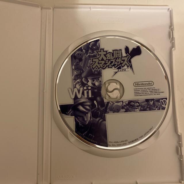 Wii(ウィー)のWii 大乱闘スマッシュブラザーズエックス エンタメ/ホビーのゲームソフト/ゲーム機本体(家庭用ゲームソフト)の商品写真