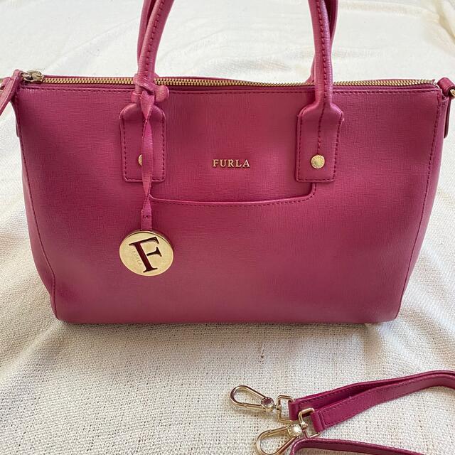 Furla - FURLA フルラ リンダ ミニ 2WAY ハンドバッグ ショルダー