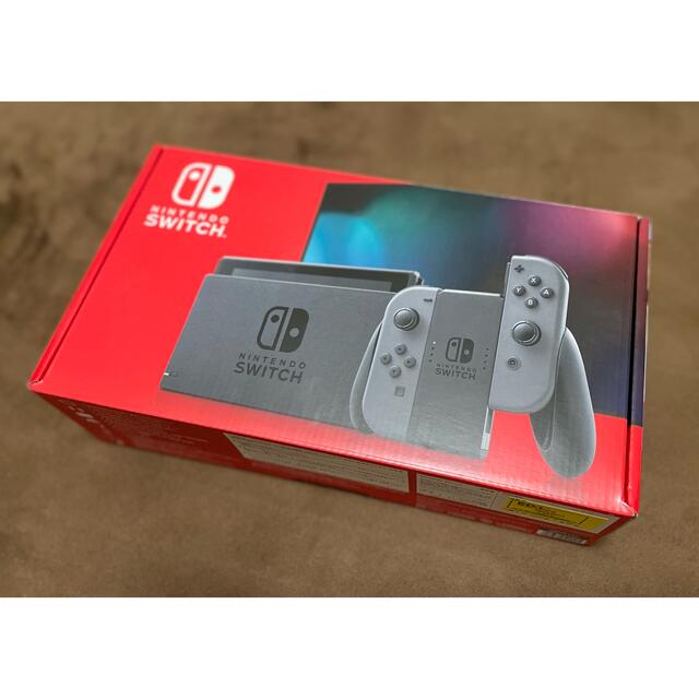 新品・未開封】任天堂スイッチ 本体 グレー HAD-S-KAAAA